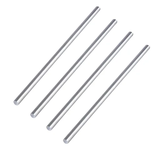 Miniatura 10 de 2 piezas de varilla redonda de aluminio 6061 de 1/2 pulg. de 16" de largo sólido T6511 extruido para torno, tolerancia: +/- 0,1 mm