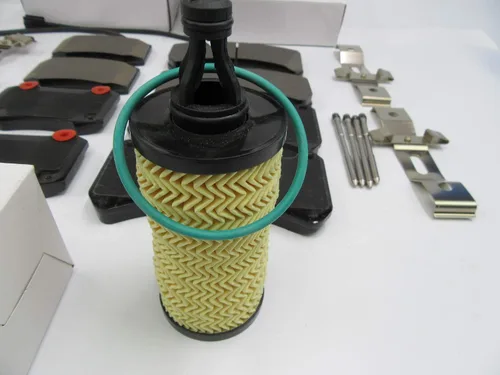 Miniatura 6 de Pastillas de freno delanteras y traseras de repuesto 14-23 + filtro de aceite gratis para Maserati Ghibli Quattroporte #525