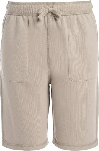 IZOD Uniforme escolar para niños, pantalón corto de punto, tela suave con cintura elástica, sin etiquetas, costuras aplanadas y bolsillos