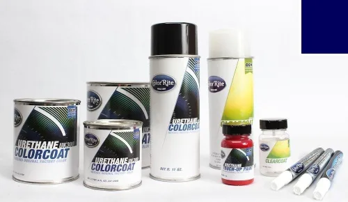 Miniatura 4 de Pintura de retoque automotriz para Jeep Grand Cherokee - True Blue Pearl PBU/KBU - Color+Paquete de capa transparente PBU/KBU (2013-2014) True Blue