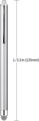 Miniatura 3 de ChaoQ Bolígrafos capacitivos para pantallas táctiles, lápiz capacitivo de fibra de malla (paquete de 6), con 6 puntas de malla reemplazables