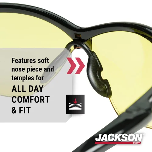Miniatura 2 de Jackson Safety Gafas de seguridad SG – Protección ocular para hombres y mujeres – ANSI Z87.1 (paquete de 12)