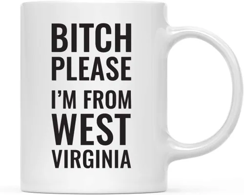 Miniatura 92 de Andaz Press Taza de café de 11 onzas, regalo de broma, Bitch Please I'm from Alabama, paquete de 1, incluye caja de regalo, divertidas ideas