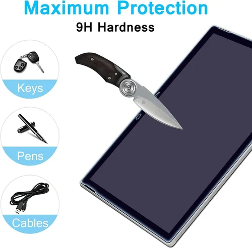 Miniatura 6 de Megoo Protector de pantalla para Surface Book 2/Book1 de 13.5 pulgadas (2017-2019), protector de vidrio premium, resistente a los rayones