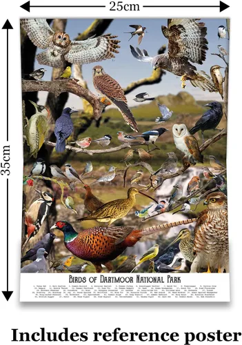 Miniatura 8 de Rompecabezas de pájaros para adultos, 1000 piezas, para observación de aves, naturaleza y vida silvestre