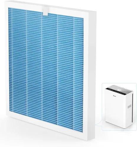 Miniatura 10 de VEWIOR Filtro de repuesto oficial, filtro HEPA H13 para purificador de aire A3N, compatible con limpiador de aire VEWIOR A3N, 1 unidad Filtro VOCS