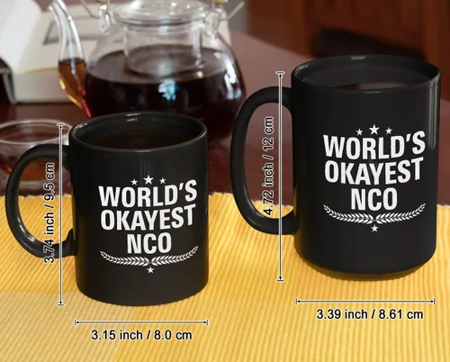 Miniatura 7 de Fantastic Gifts World's Okayest - Taza de contabilidad para regalo para compañeros de trabajo, regalo para miembros de la familia, regalos