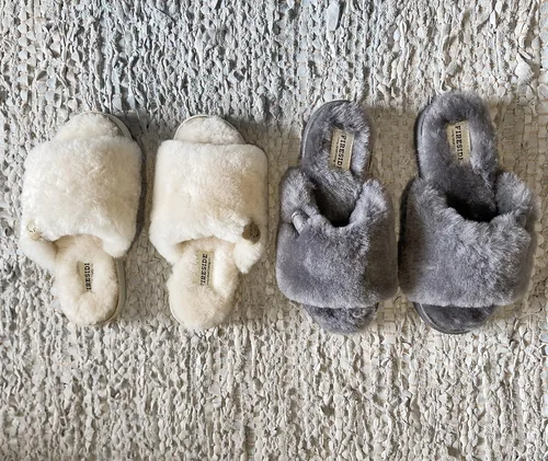 Miniatura 2 de Dearfoams Fireside Cairns - Sandalias fáciles de poner y quitar para mujer