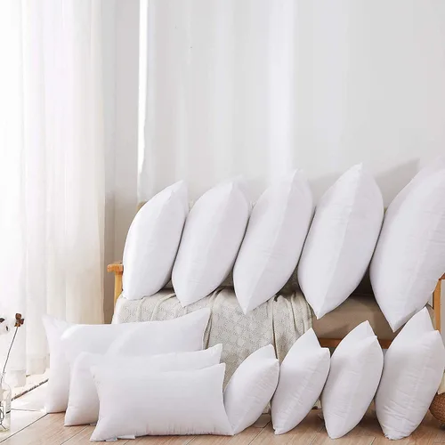 Miniatura 5 de Acanva Relleno de almohada prémium con relleno de microfibra, soporte lumbar relleno decorativo para sofá, cama, sofá y sillas, 12 x 12 pulgadas, 2