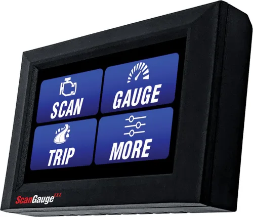 ScanGauge 3 Todo Nuevo Lector de Código OBD2 con Pantalla Táctil, Medidores Digitales y Computadora de Viaje con Actualizaciones WiFi SG3