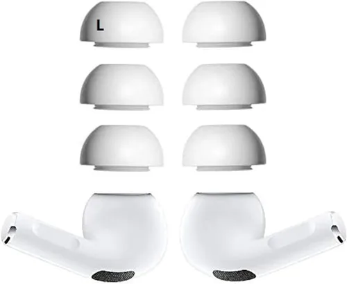 Miniatura 11 de Almohadillas de repuesto para AirPods Pro, JNSA Air Pods Pro Covers Air Pods Pro, almohadillas de silicona para los oídos, 3 pares, tamaño pequeño