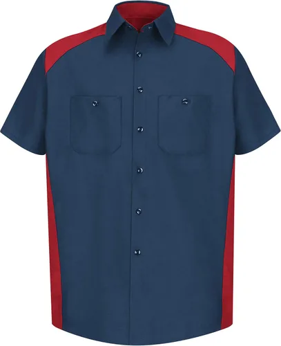 Miniatura 3 de Red Kap SP28 - Camisa de manga corta para deportes de motor