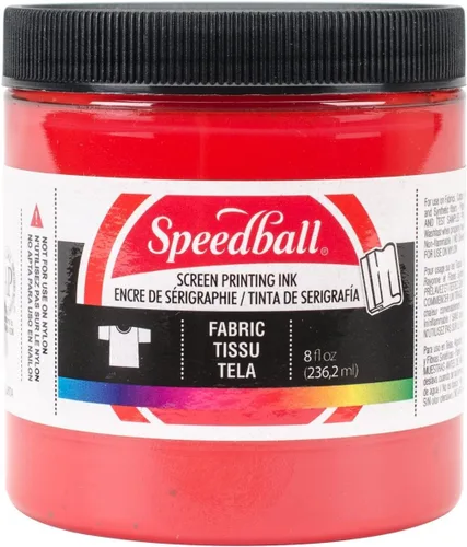 Miniatura 22 de Speedball Tinta de impresión de pantalla de tela, 8 onzas, color negro para impresión de camisetas y serigrafía