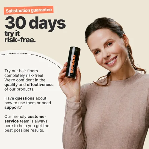 Miniatura 9 de IMPERIO Fibras de construcción del cabello para adelgazar el cabello, 0.92 oz de fibras capilares de primera calidad para mujeres y hombres