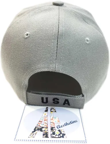 Miniatura 4 de Bandera patriótica de Estados Unidos de América, rojo, blanco, azul, estrellas voladoras, pájaros, gorra de béisbol, bordado 3D