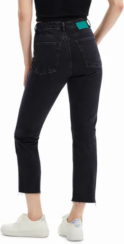 Miniatura 5 de Desigual Jeans rectos recortados para mujer