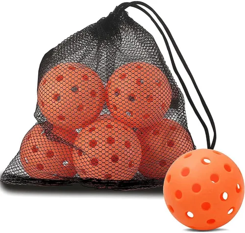 Miniatura 7 de Paquete de 2 bolsas de malla para pelotas de golf y pickleball, bolsa de malla para pelotas de golf, bolsa de red multiusos, apta para ping pong