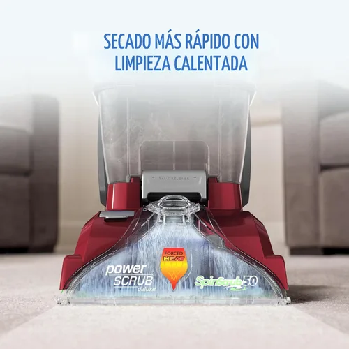 Miniatura 3 de Hoover PowerScrub Deluxe - Máquina limpiadora de alfombras y tapicería, máquina de champú para limpieza profunda con herramientas multiusos