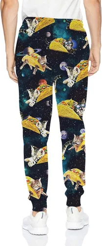 Miniatura 5 de uideazone - Pants deportivos de estilo casual con estampados en 3D, para hombres y mujeres