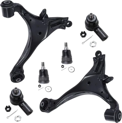Miniatura 233 de Detroit Axle - Kit de extremo delantero para Chrysler 300 Dodge Charge Challenger 2011-2023, 2 brazos de control inferiores traseros 2 rótulas