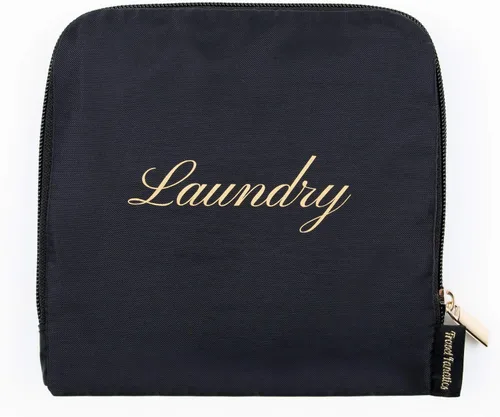 Travel Fanatics Bolsa de lavandería para ropa sucia – Bolsa de lavandería plegable de viaje para maleta, hoteles, Airbnbs, cruceros y viajes por