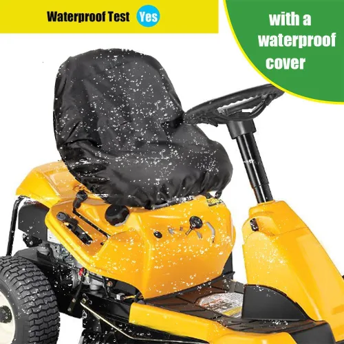 Miniatura 4 de BeadChica Funda de Asiento Deluxe Impermeable para Cortacésped Compatible con Husqvarna, Funda Universal para Asiento de Tractor Gris