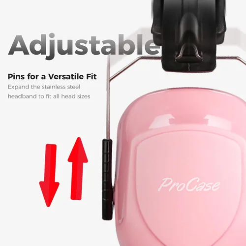 Miniatura 122 de ProCase NRR 28dB Noise Reduction Ear Muffs, Foldable Adjustable Noise Cancelling Headphones