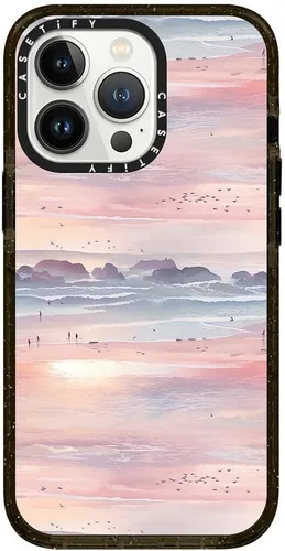 Miniatura 115 de Funda Impact de CASETiFY para iPhone 13 Pro Max con Magsafe - Estuche Claro Cuento de Invierno - Claro Negro Estuche transparente Winter Tale