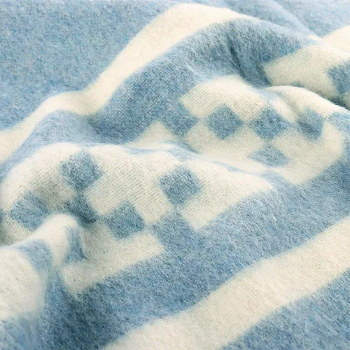 Miniatura 8 de Inca Wall - Manta peruana de lana de alpaca gruesa, de peso pesado y suave, nuevo diseño étnico; adecuada para campamento, uso en exteriores