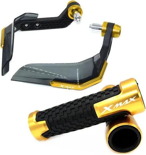 Miniatura 8 de Para Y&AMAHA Xmax X-MAX 125 250 300 400 2017-2023 2022 - Agarres para guardamanos de motocicleta (color plateado 2)