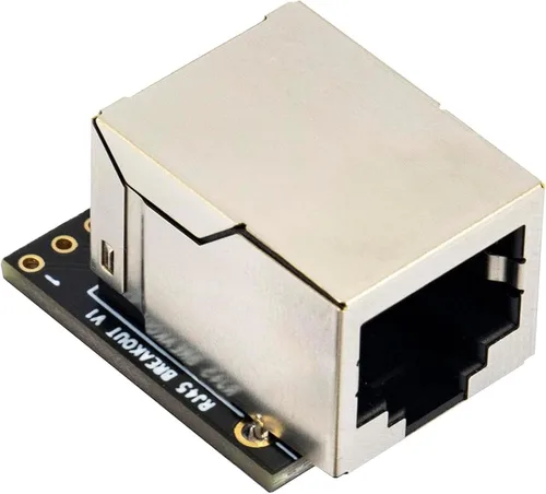Miniatura 2 de 6pcs RJ45 8P8C Breakout Board Jack Conector Ethernet con 8Pin 2 Tipo Cabeceras Pin