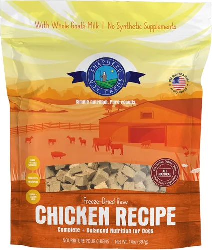Miniatura 12 de Shepherd Boy Farms Alimento crudo liofilizado para perros, receta de cocodrilo, totalmente natural, sin sintéticos, fabricado en Estados Unidos