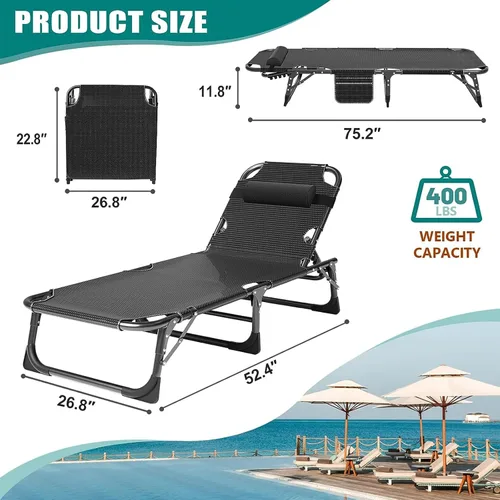 Miniatura 7 de DoCred - Cuna de camping plegable con colchón, paquete de 2 cunas plegables resistentes para adultos, cuna de dormir portátil para adultos, cama al