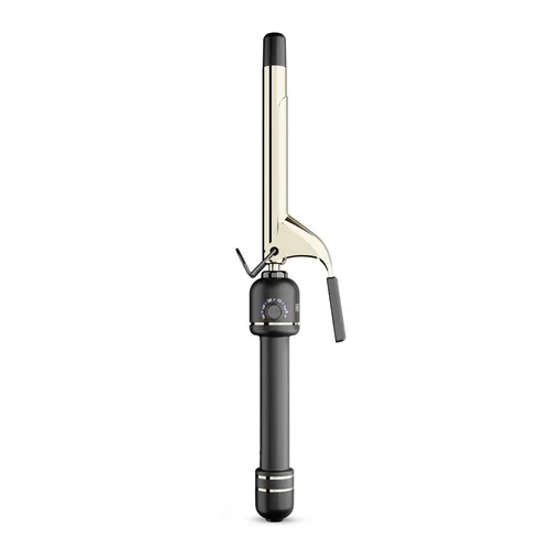 Miniatura 13 de HOT Tools Rizador profesional de oro de 24 quilates de 1 pulgada con abrazadera para rizos hinchables, estilo más rápido, menos daño y resultados
