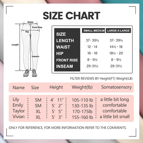 Miniatura 4 de TNNZEET - Paquete de 7 leggings de talle alto para mujer - Pantalones de yoga extra suaves para correr y entrenamiento