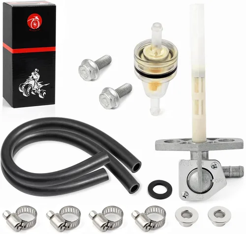 Miniatura 3 de 16950-KT0-831 Kit de válvula de combustible para tanque de gas de 0.315 in para Honda XR200R XR250R XR350R XR400R XR500R XR600R 16950-KCY-671