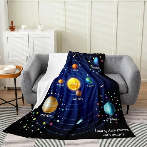 Miniatura 20 de Erosebridal Manta de pingüino de 40 x 50 pulgadas para niños y niñas, manta de franela gris blanca y negra con diseño de animales antárticos
