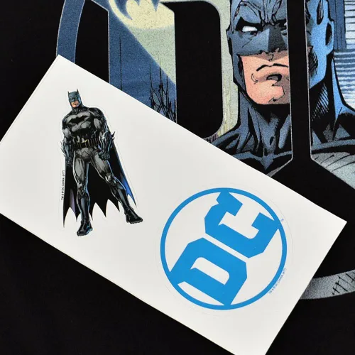 Miniatura 6 de Sudadera con capucha y calcomanías con logotipo de Batman (L), Batman