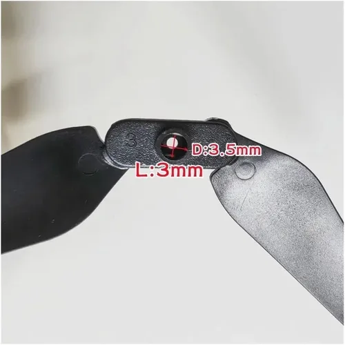 Miniatura 2 de Ajuste para hélice de cuatro piezas, piezas de repuesto y accesorios de drones plegables ligeros para drones E58 E88 E88 Pro y S85, aviones