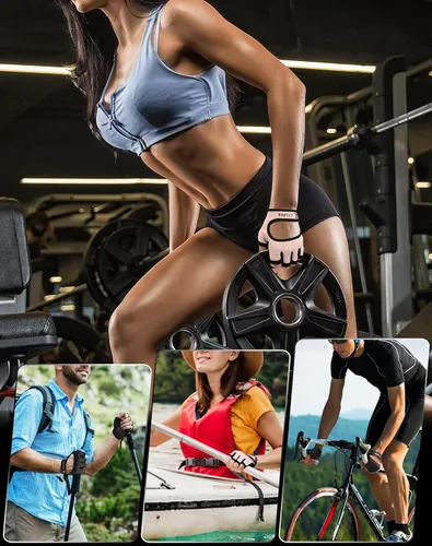 Miniatura 6 de Guantes de entrenamiento COFIT transpirables y antideslizantes, guantes de gimnasio para levantamiento de pesas para hombres y mujeres, agarre 2.