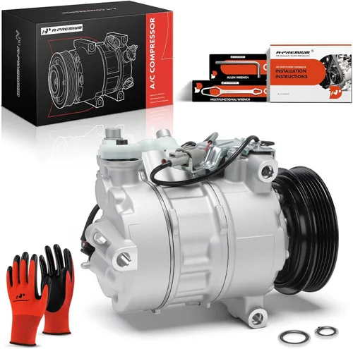 Miniatura 10 de A-Premium Compresor de A/C con embrague compatible con Mercedes-Benz CLA250 2014-2019, CLA45 AMG 2014-2019, GLA250 2015-2020, GLA45 AMG 2015-2019