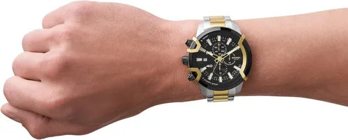 Miniatura 4 de Diesel Reloj cronógrafo de cuarzo de acero inoxidable para hombre, Griffed - DZ4519
