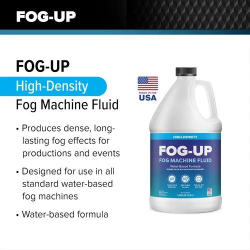 Miniatura 2 de FogUp - Jugo de niebla de alta densidad, extremadamente duradero, de alto rendimiento, grueso, no irritante, para interiores y exteriores, sin olor
