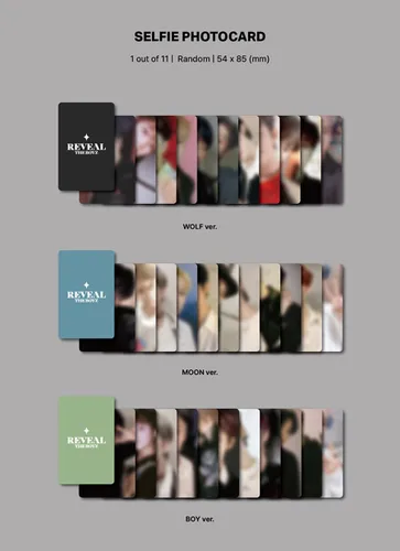 Miniatura 3 de (PLATAFORMA Ver.) THE BOYZ REVEAL 1er álbum (WOLF Ver) K-POP SEALED