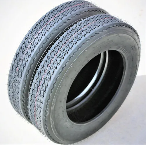 Miniatura 4 de Transeagle TE10 Premium - Neumático para remolque de barco ST4.8-12 4.8X12 79J Rango de carga C LRC 6 capas BSW Pared lateral negra