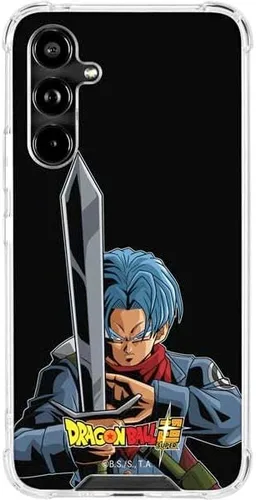 Miniatura 17 de Skinit Funda transparente compatible con Galaxy A54 5G – Diseño oficial de Dragon Ball Super Goku Vegeta Super Ball Azul - DBZSPR02