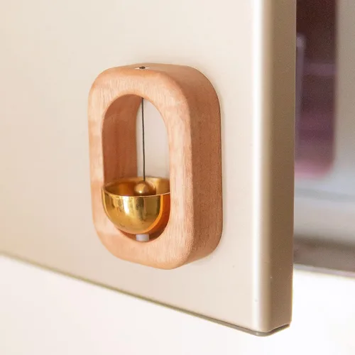 Campana de tienda Gazoe para la apertura de la puerta - Timbre de puerta magnético para negocios - Adornos únicos y decoración colgante para