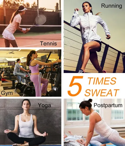 Miniatura 6 de NonEcho Traje de sauna de neopreno para mujer, moldeador de cuerpo completo, moldeador de cintura con manga Negro