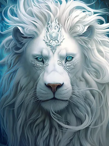 Miniatura 9 de Reofrey Kits de arte de diamantes de bricolaje para adultos, leones, animales, taladro completo, kit de pintura de diamantes de imitación, lienzo 4