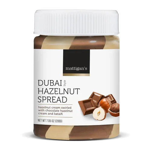 Miniatura 8 de Mattigan's Crema de pistacho estilo Dubai, haz tu propio chocolate Dubai, relleno de mantequilla de pistacho sedosa de primera calidad para barras